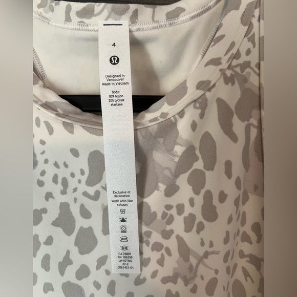 L-24 🍋Lululemon🍋Align Hip-Length Racerback Tank Top Size 4 - Picture 7 of 8